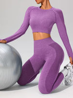 FlexFit Damen Sport Leggings und Top – Stylisch und Bequem