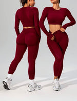 FlexFit Damen Sport Leggings und Top – Stylisch und Bequem