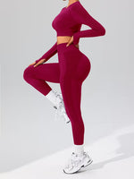 FlexFit Damen Sport Leggings und Top – Stylisch und Bequem