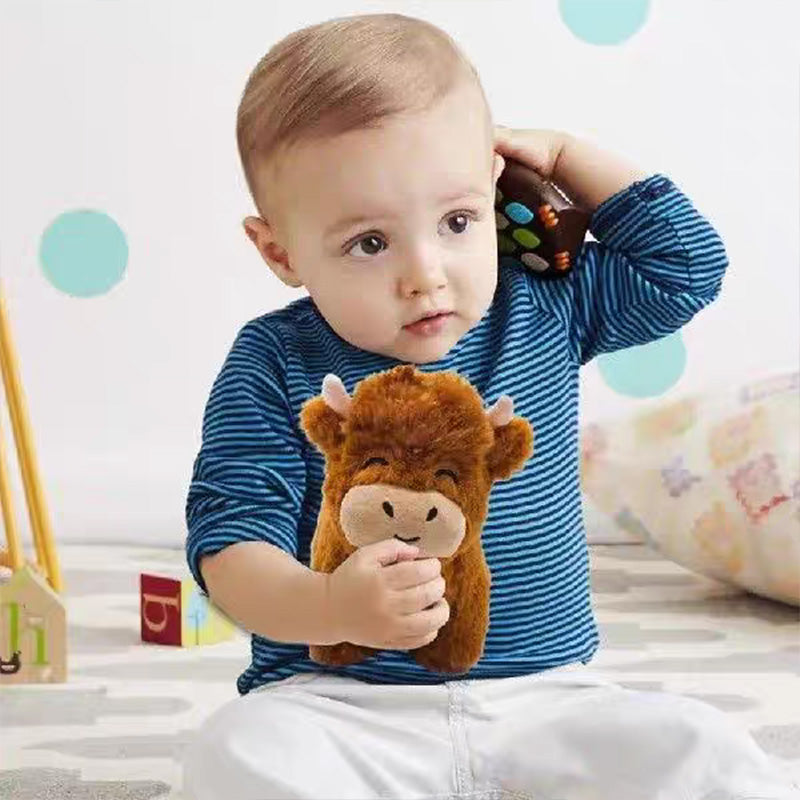 Cuddly Highland Cow Plush Toy - An Ideal Gift