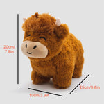 Cuddly Highland Cow Plush Toy - An Ideal Gift