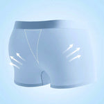 4-Pack Men's Boxer Briefs made from ultra-light, breathable material