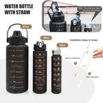 Vielseitige Trinkflasche mit motivierender Gestaltung