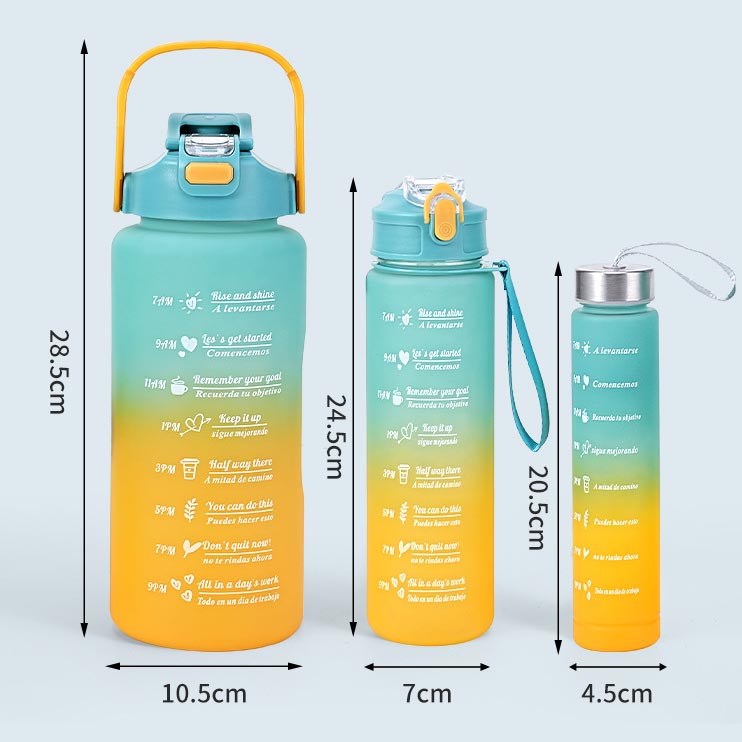 Multifunktionale Inspirations-Wasserflasche