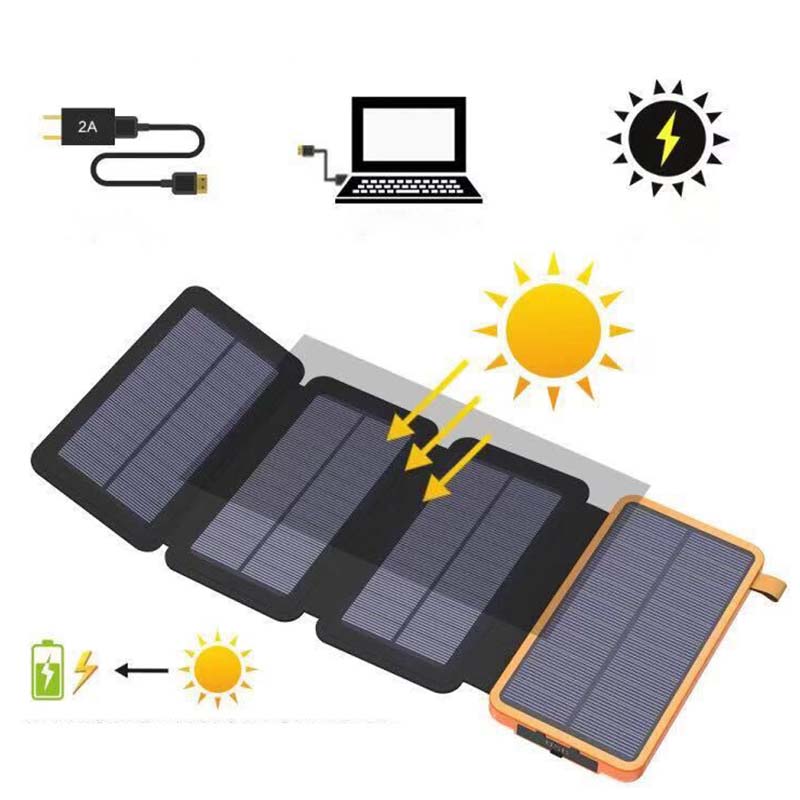 High-Performance Solar Power Bank with 25000mAh – Fast Charging On-the-Go