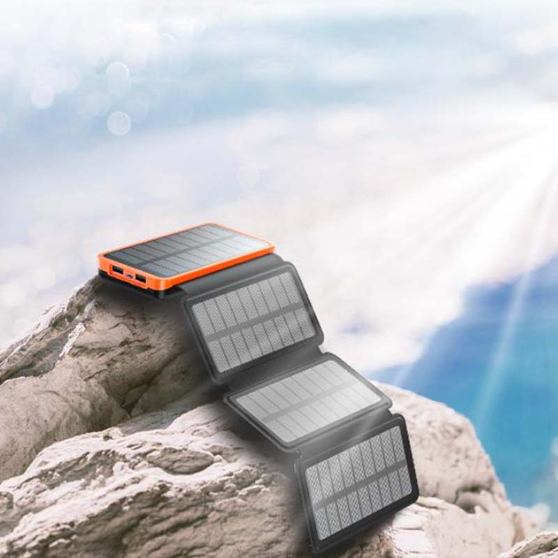 High-Performance Solar Power Bank with 25000mAh – Fast Charging On-the-Go