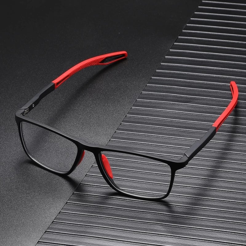 LumiGear | Sportbrille für Herren mit ultraleichten Gläsern gegen Blaulicht und Alterssichtigkeit