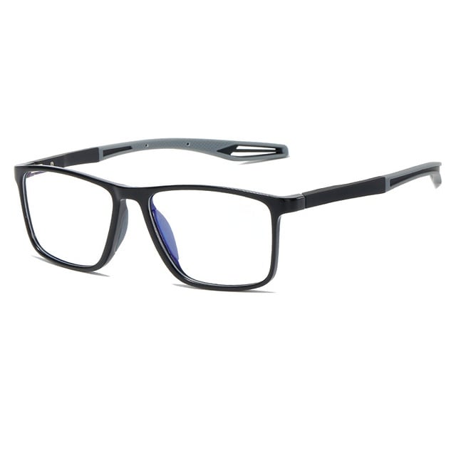 LumiGear | Sportbrille für Herren mit ultraleichten Gläsern gegen Blaulicht und Alterssichtigkeit