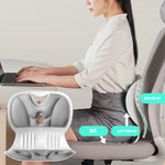 Luxus-Lendenkissen aus viskoelastischem Schaum – ergonomisch und stilvoll