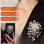 Elegant Pearl Brooch for Women – Handmade Jewelry Piece