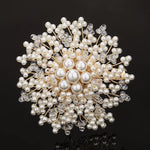 Elegant Pearl Brooch for Women – Handmade Jewelry Piece