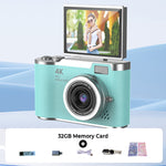 VividSnap | Digital Camera with 4K HD Flip Screen