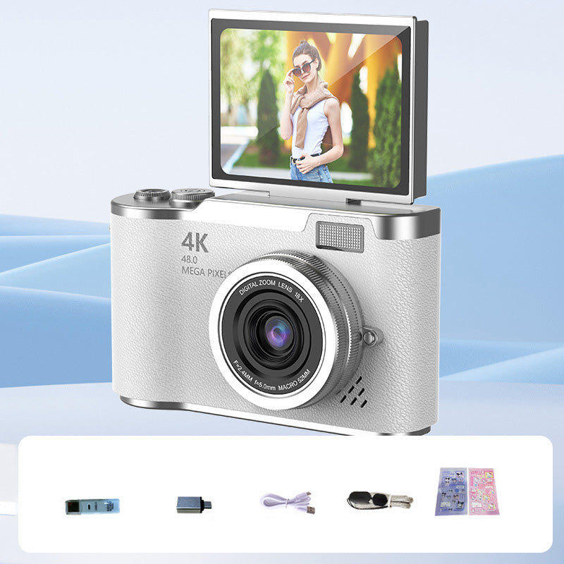 VividSnap | Digital Camera with 4K HD Flip Screen