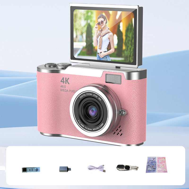 VividSnap | Digital Camera with 4K HD Flip Screen