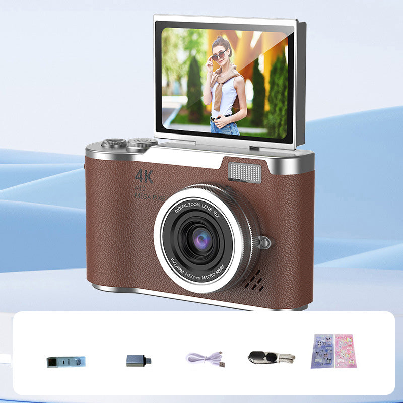 VividSnap | Digital Camera with 4K HD Flip Screen