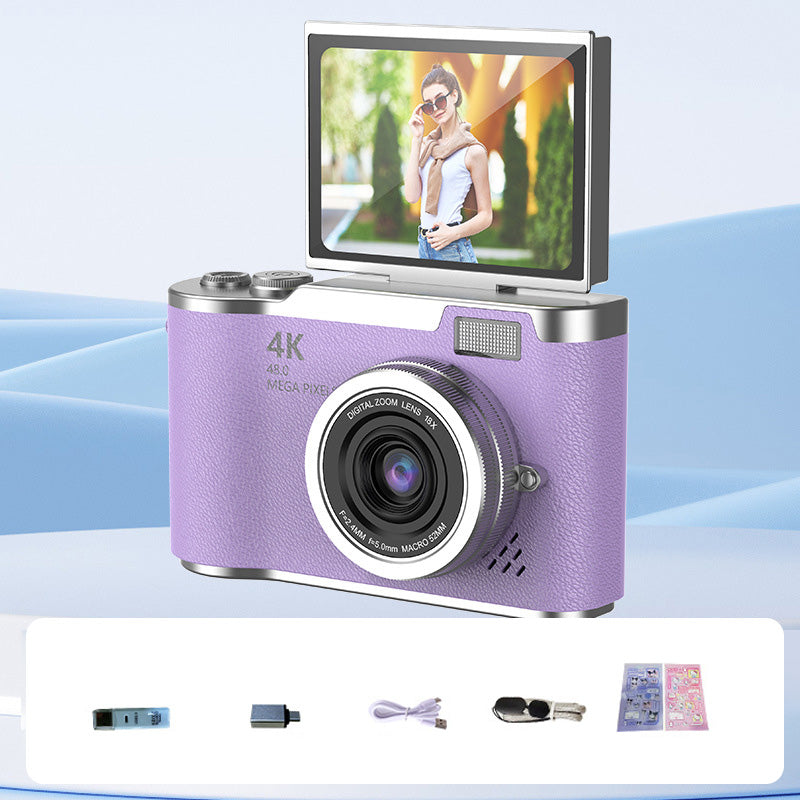 VividSnap | Digital Camera with 4K HD Flip Screen