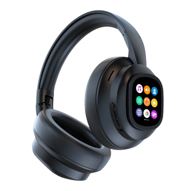 KlangMeister | Bluetooth Kopfhörer mit LCD-Anzeige und Sprachsteuerung
