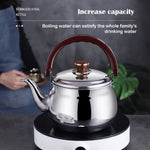 High-quality stainless steel kettle with whistle function