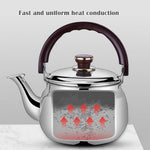 High-quality stainless steel kettle with whistle function