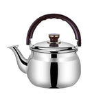 High-quality stainless steel kettle with whistle function