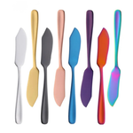 Stainless Steel Butter Knife – Colourful Spreader for Dessert, Jam, and Cream Cheese