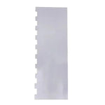 Precise Stainless Steel Cake Smoother with Double Patterns