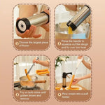 Versatile Stainless Steel Cookie Press and Cake Decorator