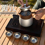 Premium Stainless Steel Teapot with Titanium Inner Coating | Tea Enjoyment
