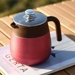 Premium Stainless Steel Teapot with Titanium Inner Coating | Tea Enjoyment