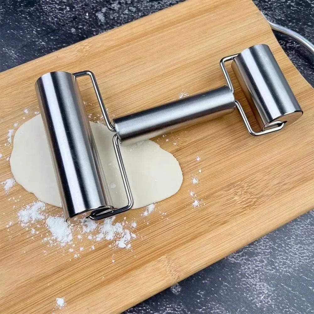 Hochwertiger Antihaft-Teigroller aus Edelstahl für präzises Backen