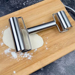 Premium Antihaft-Teigroller aus Edelstahl für perfektes Backen