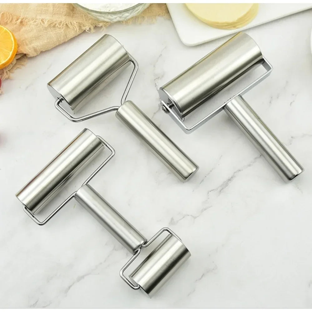 Premium Antihaft-Teigroller aus Edelstahl für perfektes Backen