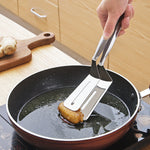 Multifunctional Stainless Steel Grill Tongs for Steak & BBQ