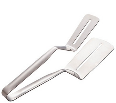 Multifunctional Stainless Steel Grill Tongs for Steak & BBQ