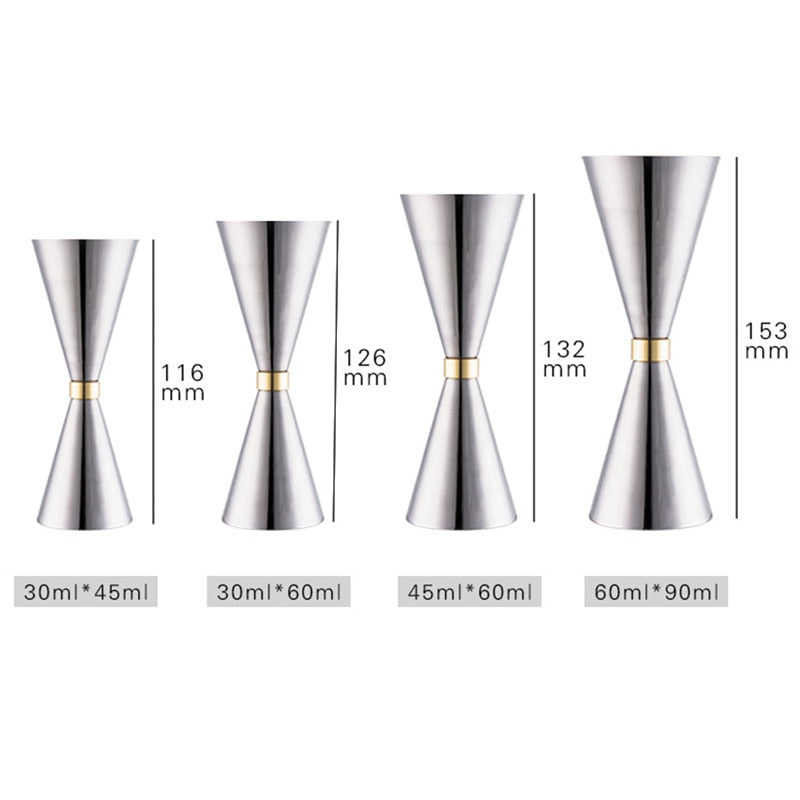 Precise Stainless Steel Jigger for Perfect Cocktails