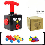 Toy box with balloons