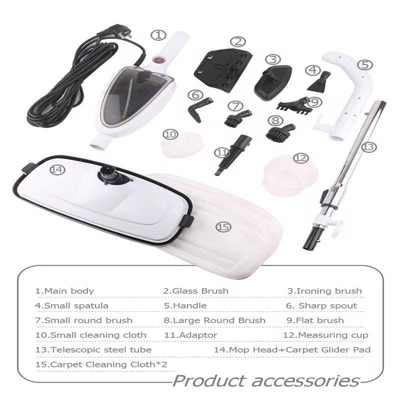 Fast Heating Multi-Surface Steam Mop