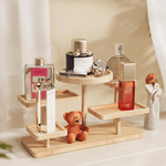 NaturPur - Elegantes 5-stufiges Holzregal für Ihre Schätze