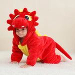 Fluffy Animal Romper for Babies | Wolklin Overall