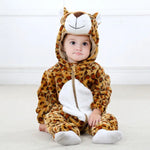 Fluffy Animal Romper for Babies | Wolklin Overall
