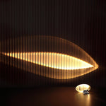 Elegante Tischlampe aus Kristall mit warmem Licht