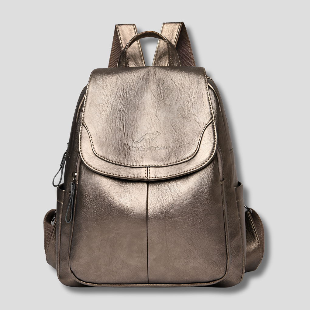 Secure Flap Closure Women's Theft-Proof Backpack
