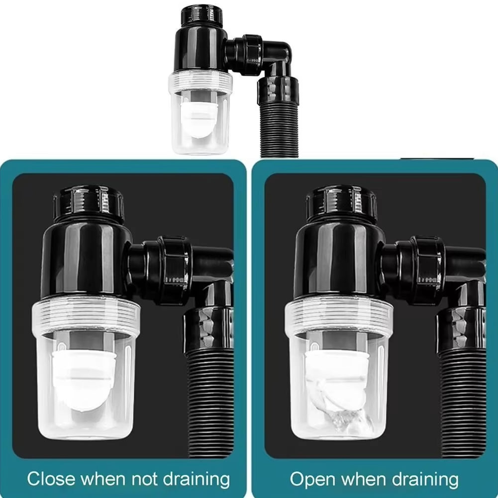 Effizienter Abflussfilter mit Geruchsneutralisierung für Waschbecken