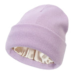 Noor Silk Winter Hat – Wool & Silk – Frizz Protection for Hair