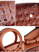 Elegante Ledertasche mit praktischem Schulterriemen