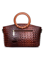 Elegante Ledertasche mit praktischem Schulterriemen
