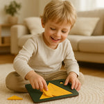 Wooden Puzzle Game Tangram Riddle