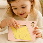 Wooden Puzzle Game Tangram Riddle