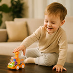 Gear Push-Action Cars – Vehicle with Push-and-Go Mechanism