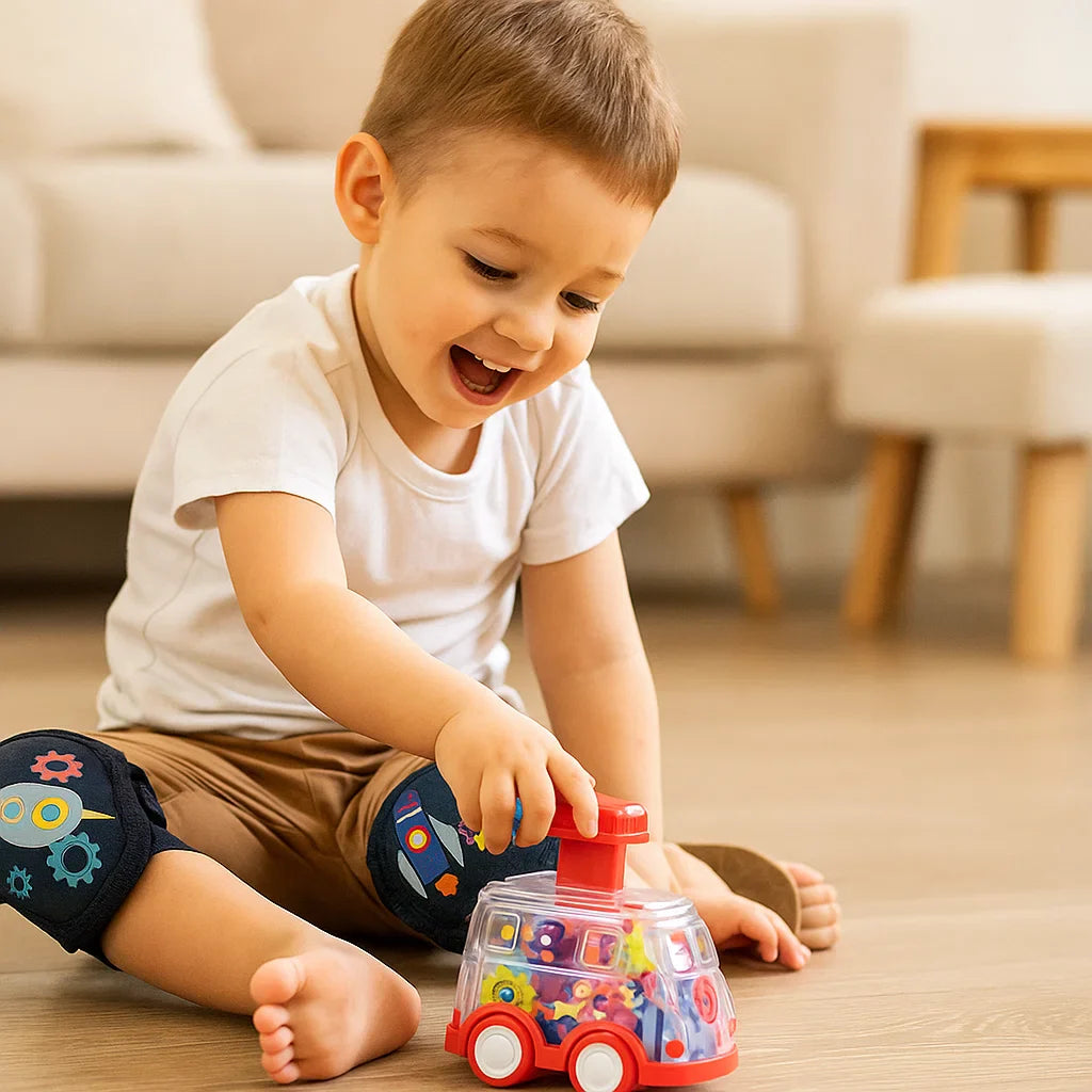 Gear Push-Action Cars – Vehicle with Push-and-Go Mechanism